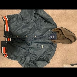 Stussy satin bomber Jacket hoodie